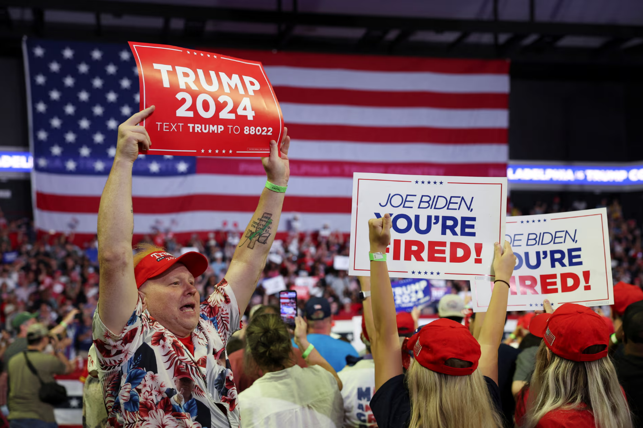 Photograph: Shannon Stapleton/Reuters